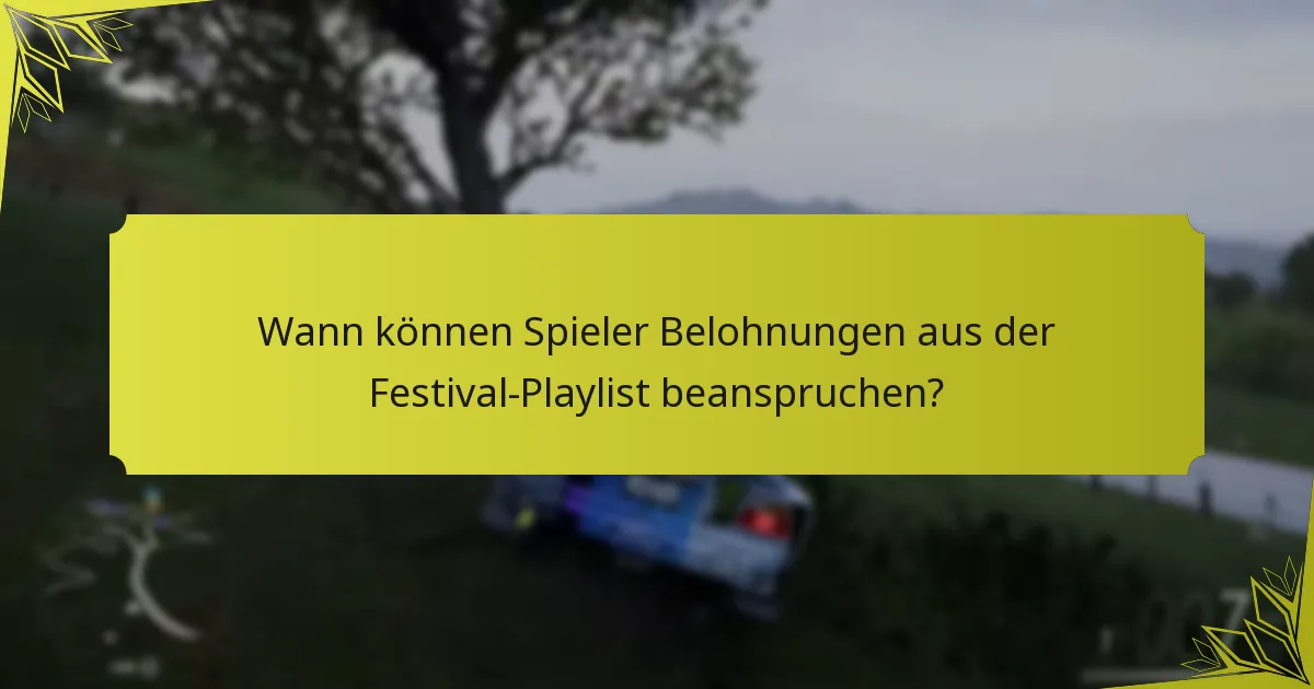 Wie lange dauern die Veranstaltungen in der Festival-Playlist von Forza Horizon 5?