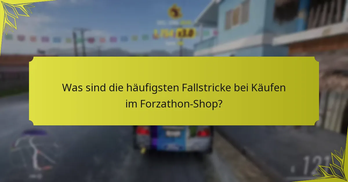 Welche Artikel im Forzathon-Shop bieten den besten Wert?