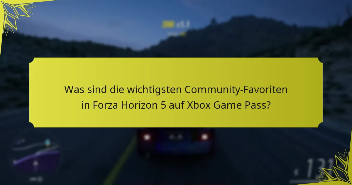 Welche Gegenstände verbessern das Forza Horizon 5-Erlebnis auf Xbox Game Pass?