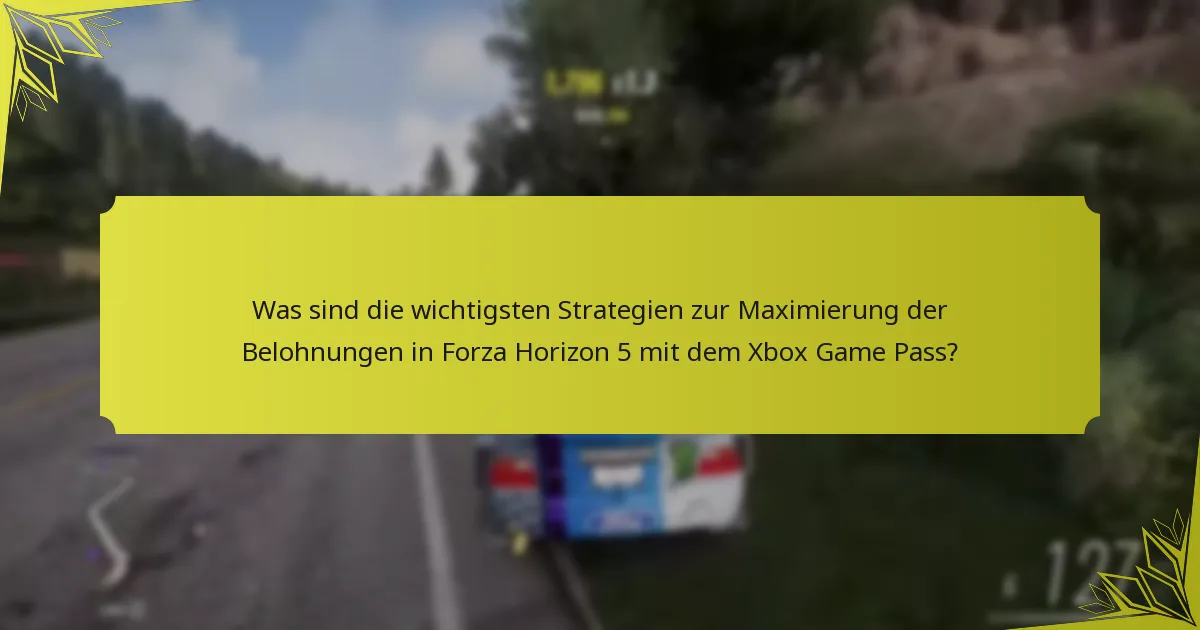 Welche Community-Tipps können die Anspruchsstrategien in Forza Horizon 5 verbessern?