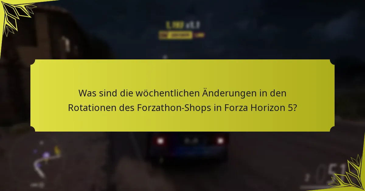 Was sind die Favoriten der Community im Forzathon-Shop?